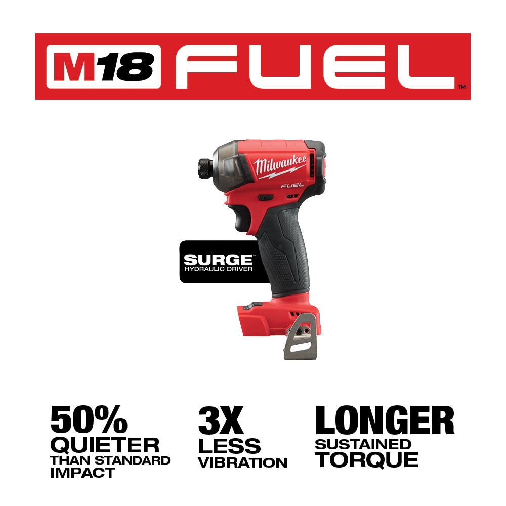 Milwaukee M18 Fuel Surge 1/4 In. Hex Hydraulic Driver
