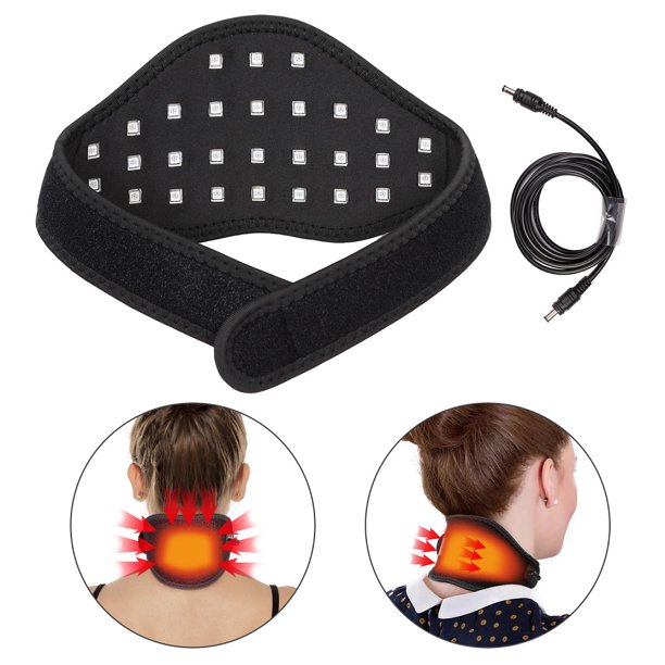 DGYAO Red Near Infrared Light Therapy Device Portable Pain Relief Wraps Pad For Neck Wrist Home Use