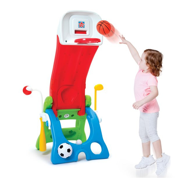 Grow ‘n Up Quick Flip 6 in 1 Toddler Slide and Sport Activity Center