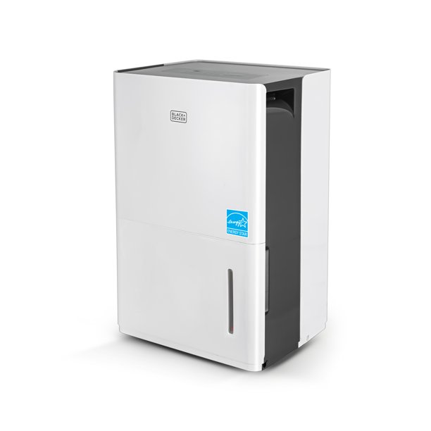 Black + Decker 22 Pint Dehumidifier For Medium To Large Spaces. Energy Star Certified. BD22MWSA
