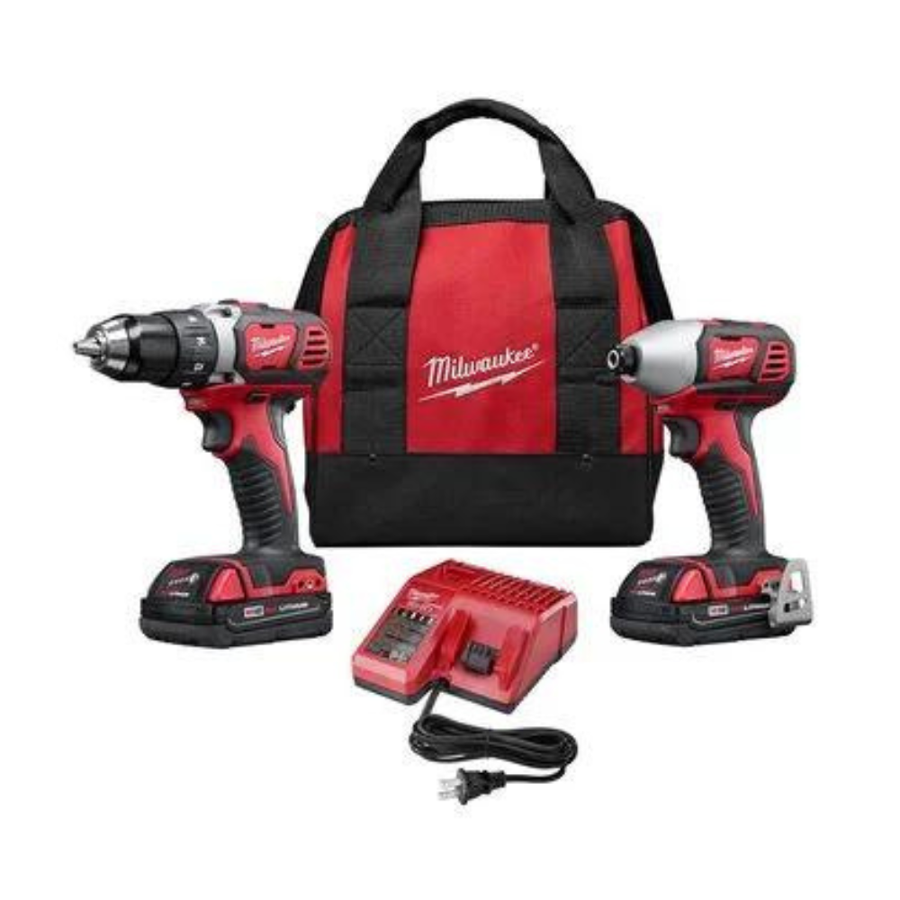 Milwaukee M18 Cordless Lithium-Ion 2-Tool Combo Kit