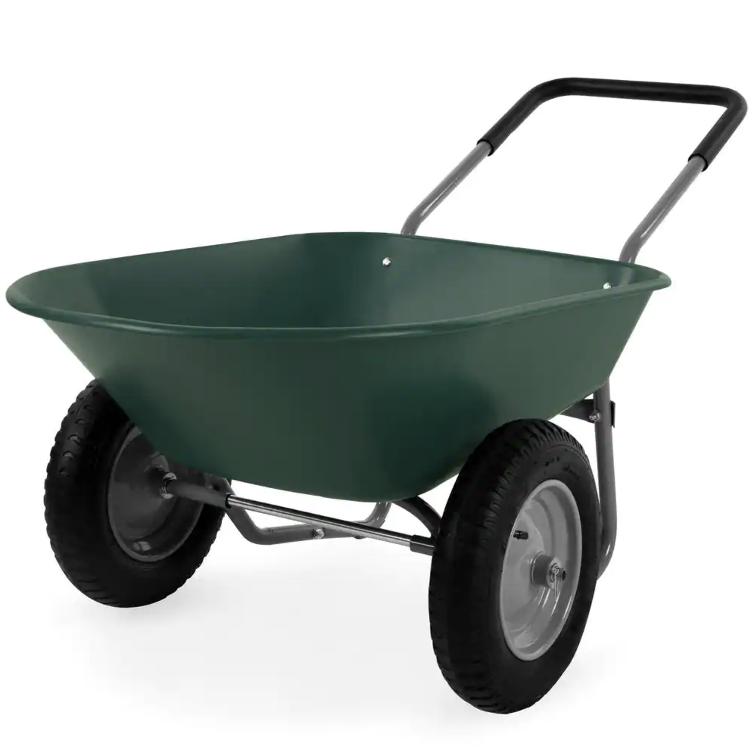 Best Choice Products 5 Cu. Ft. Plastic Wheelbarrow