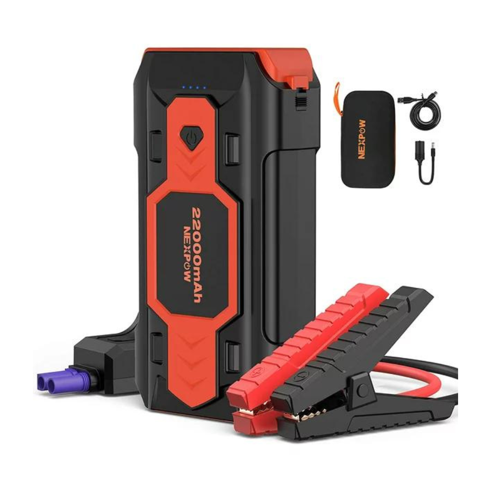Nexpow Battery Jump Starter 2500A 22000mAh Car Jump Starter (up to 8.0L Gas/8L Diesel Engines)