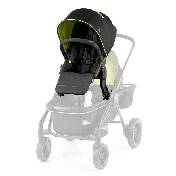 Evenflo Pivot Xplore Stroller Wagon Second Seat (Wayfarer Black)