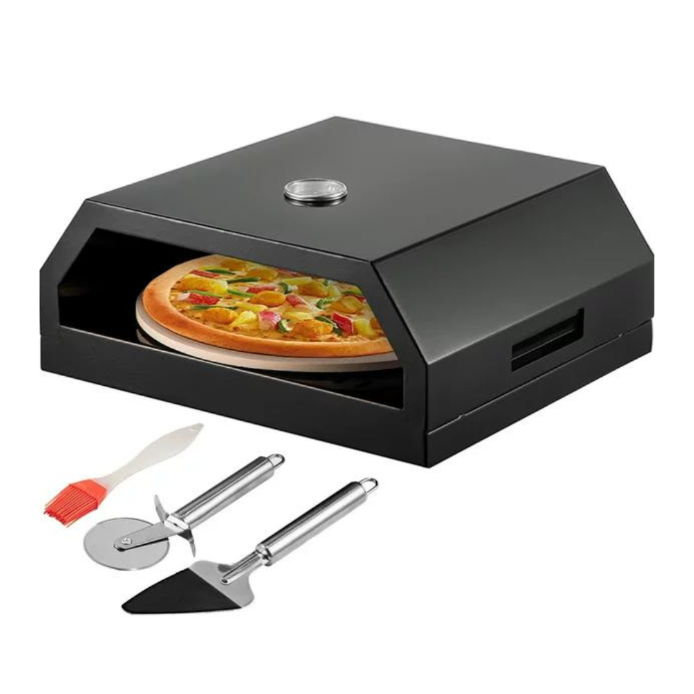 Vevor Outdoor Pizza Oven. Stainless Steel Camp Pizza Oven With Set Of Professional Pizza Baking Tools