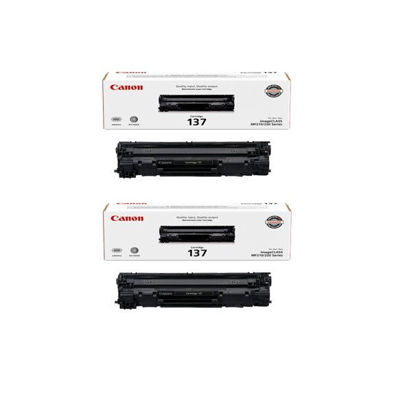 Canon CRG-137 Black Toner Cartridge 2-Pack