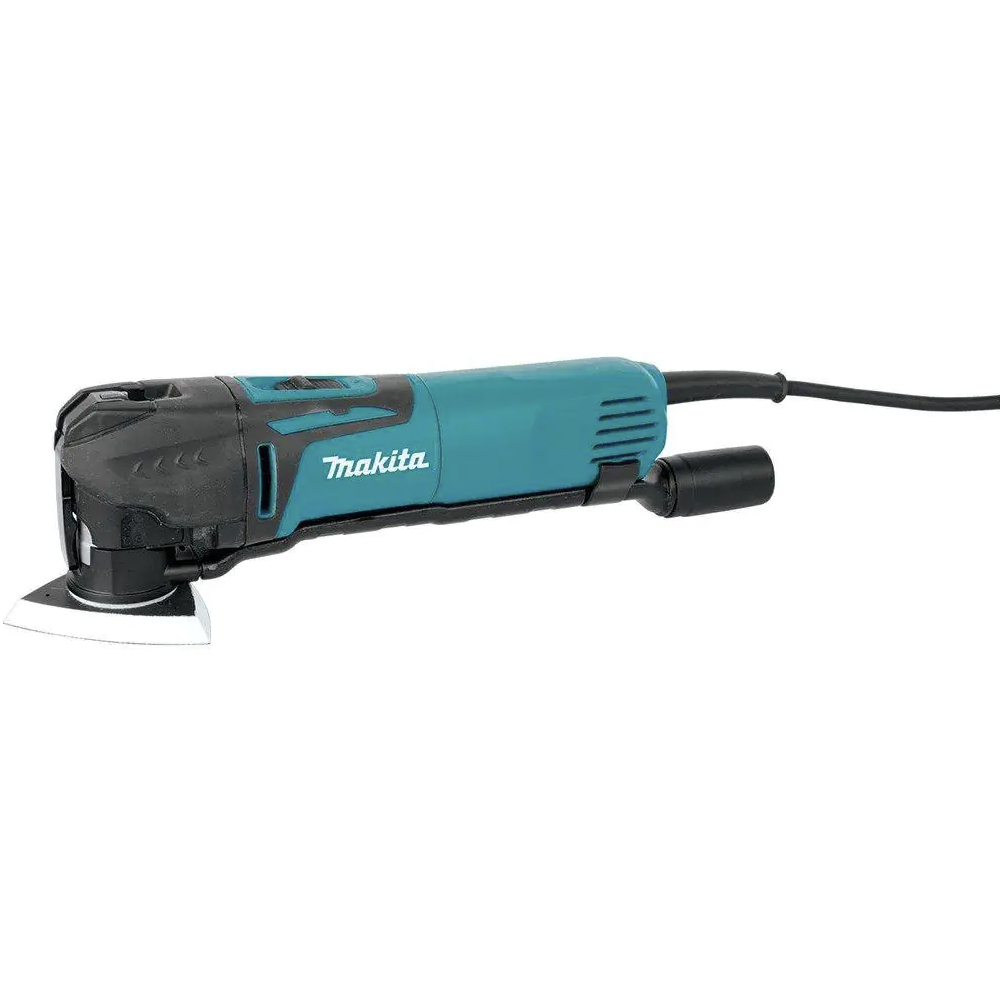 Makita 3 Amp Corded Variable Speed Oscillating Multi-Tool Kit With Blade. Sanding Pad. Sandpaper. Adapter. Hard Case