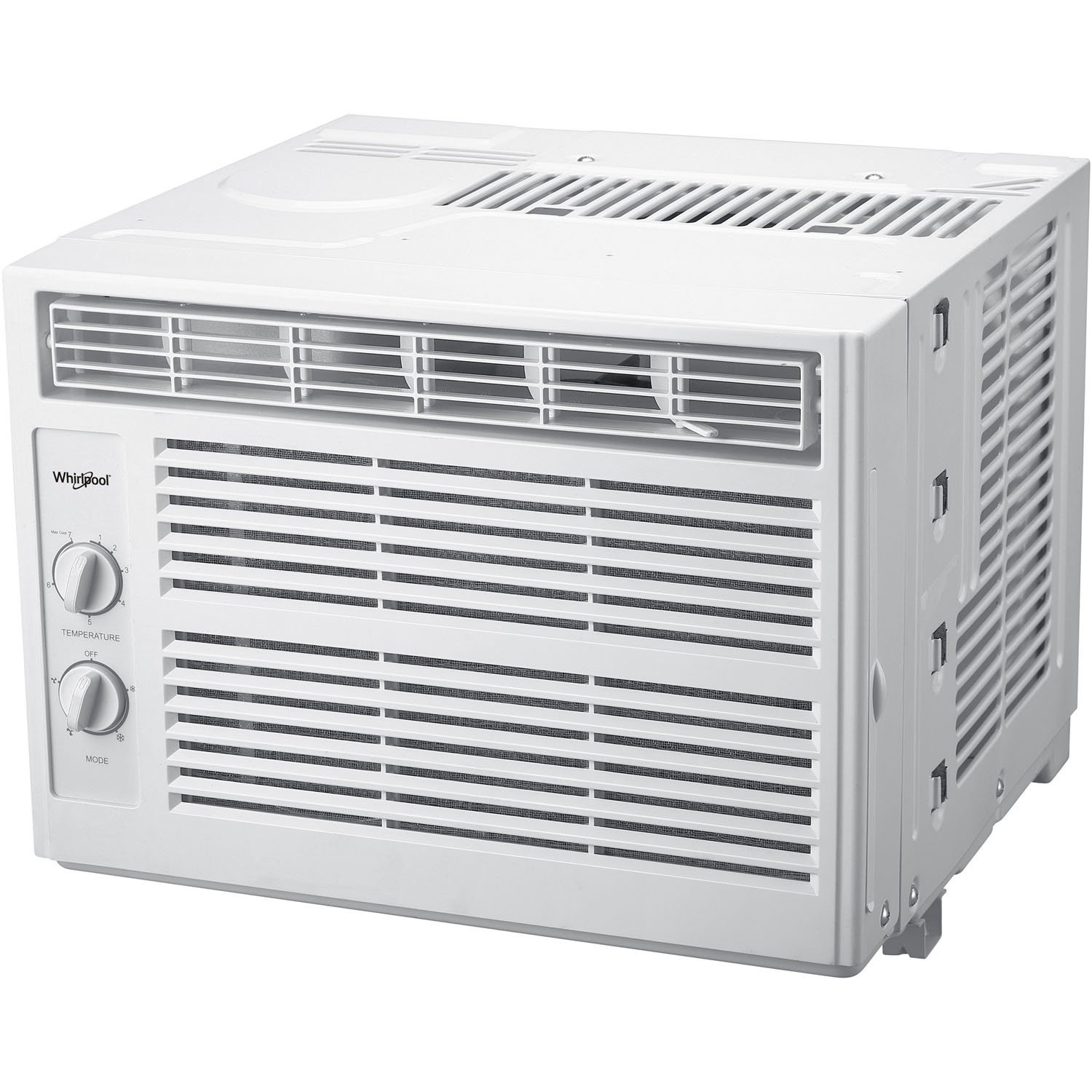 Whirlpool 5.000 BTU 115V Window Air Conditioner with Mechanical Controls. WHAW050BW