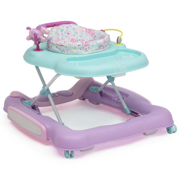 Little Folks by Delta Children Little 4-in-1 Discover & Play Musical Walker. Posies