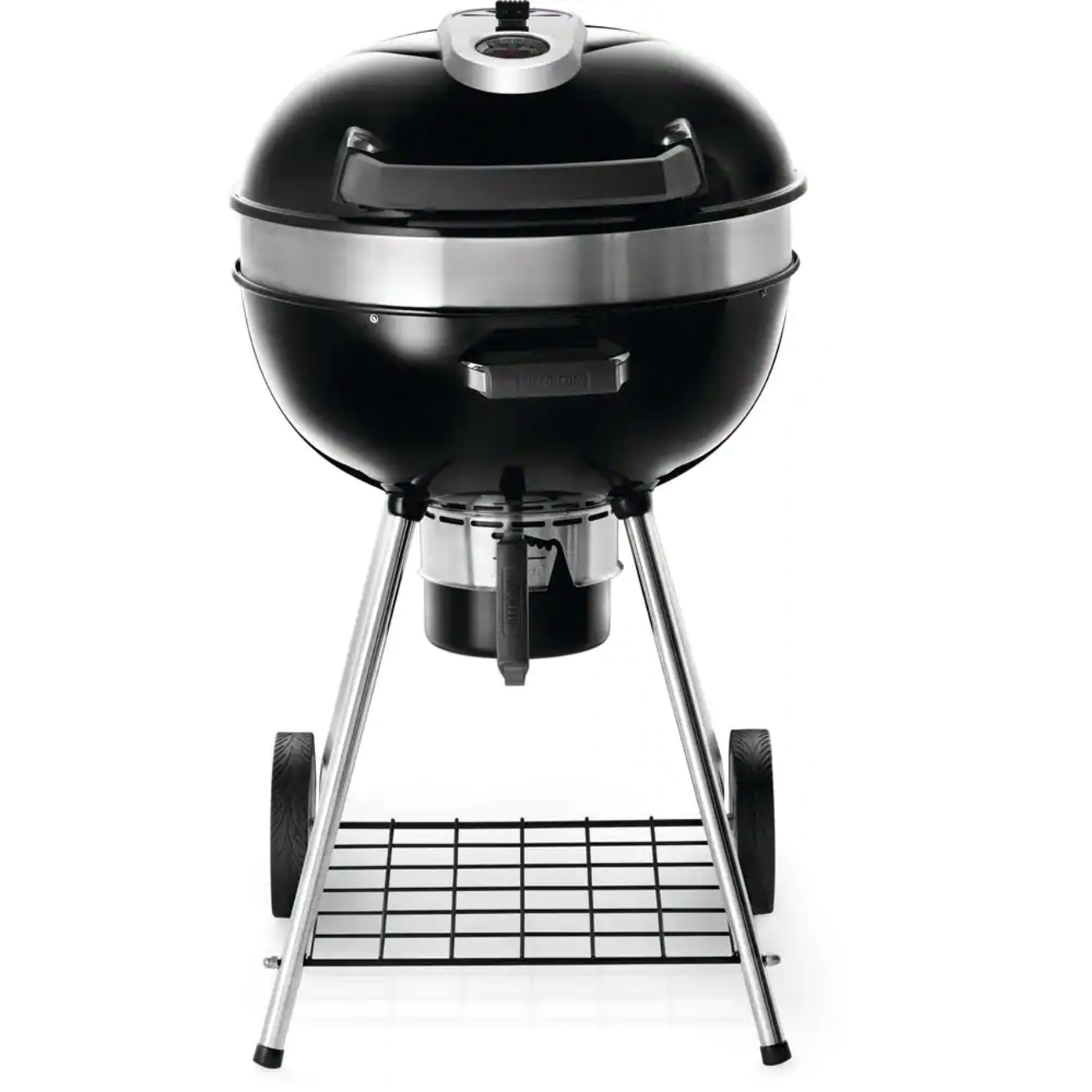 Napoleon 22 in. PRO Charcoal Kettle Grill in Black with Built-In Thermometer
