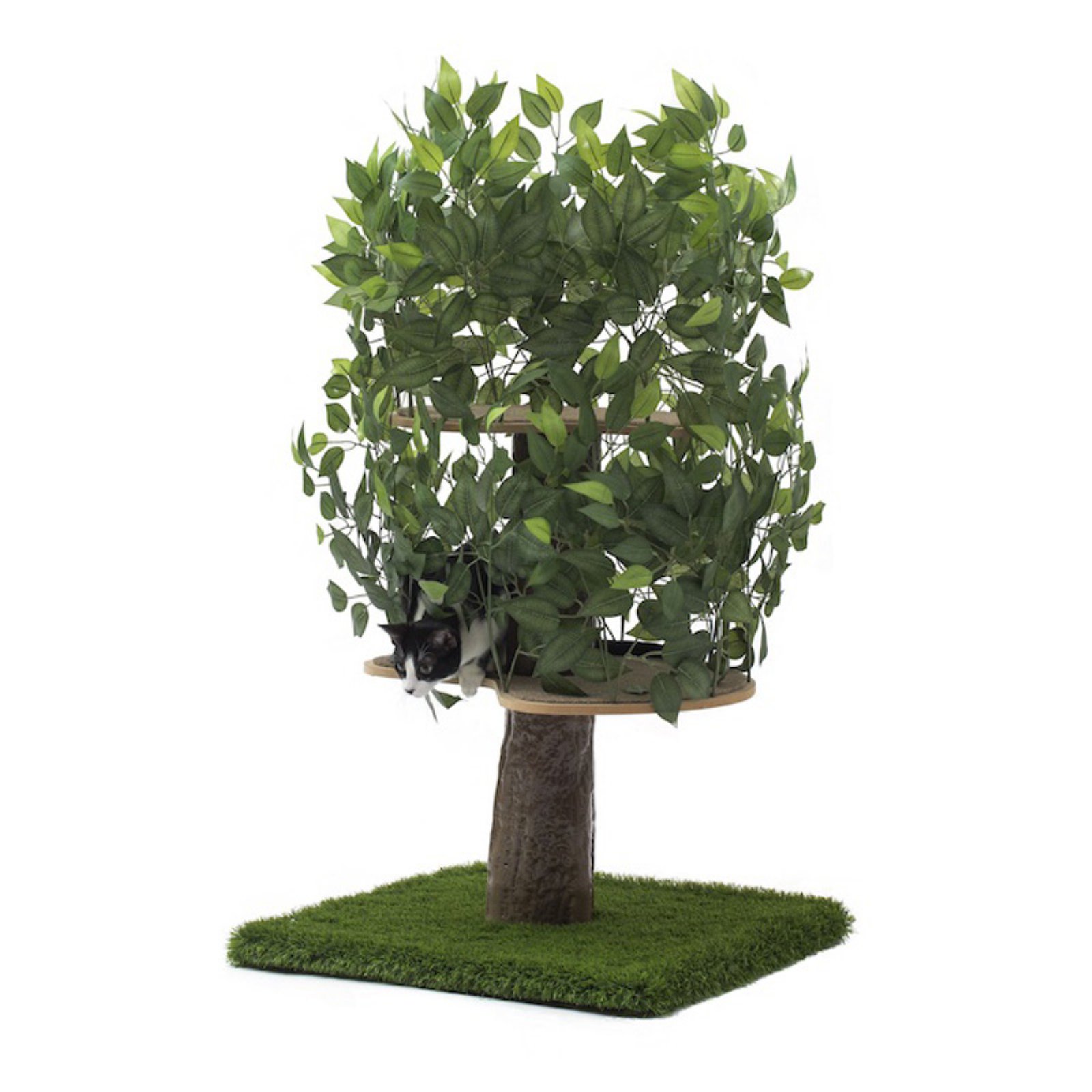 On2Pets Luxury 48 in. Square Cat Tree