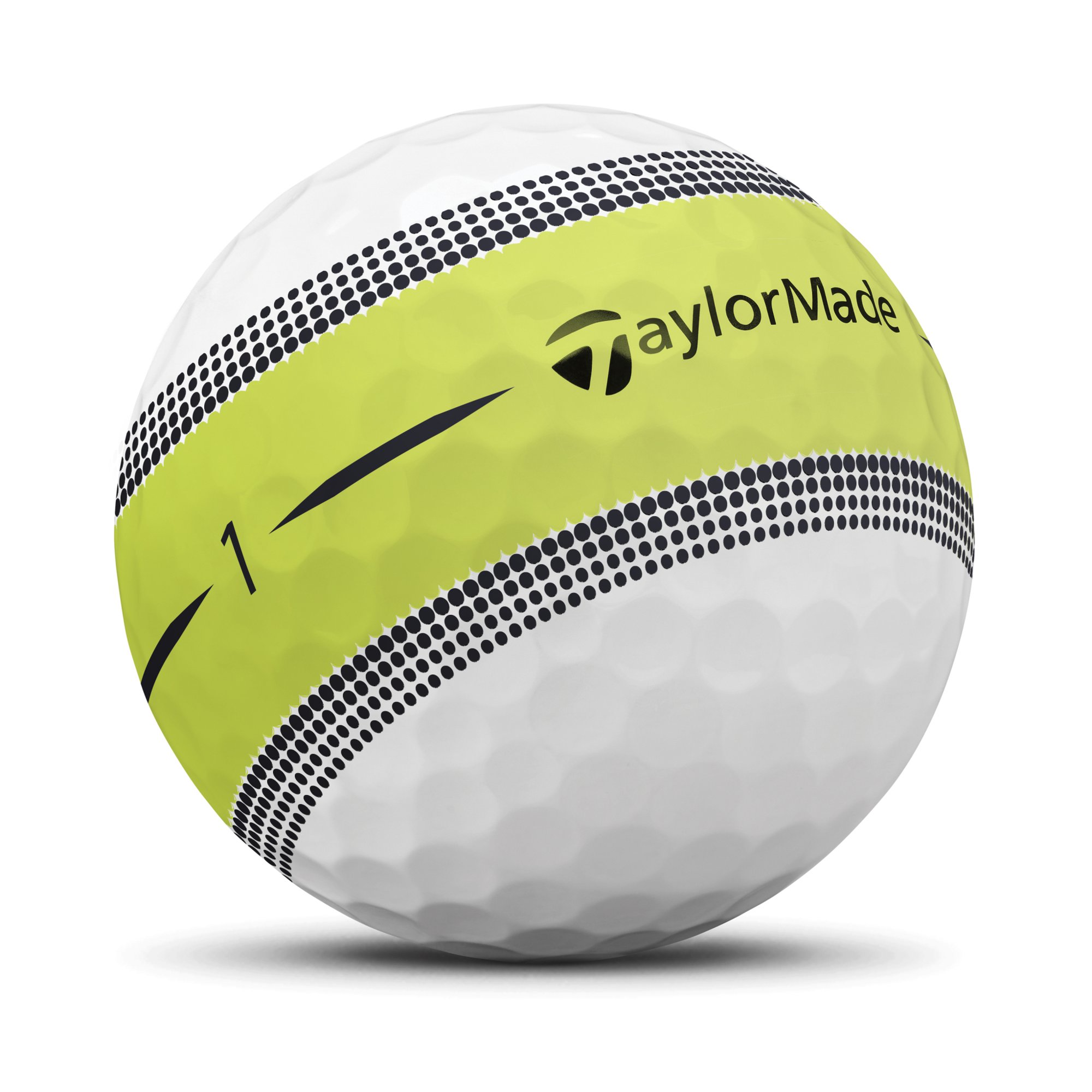 TaylorMade Tour Response Stripe Golf Balls. 12 Pack. White