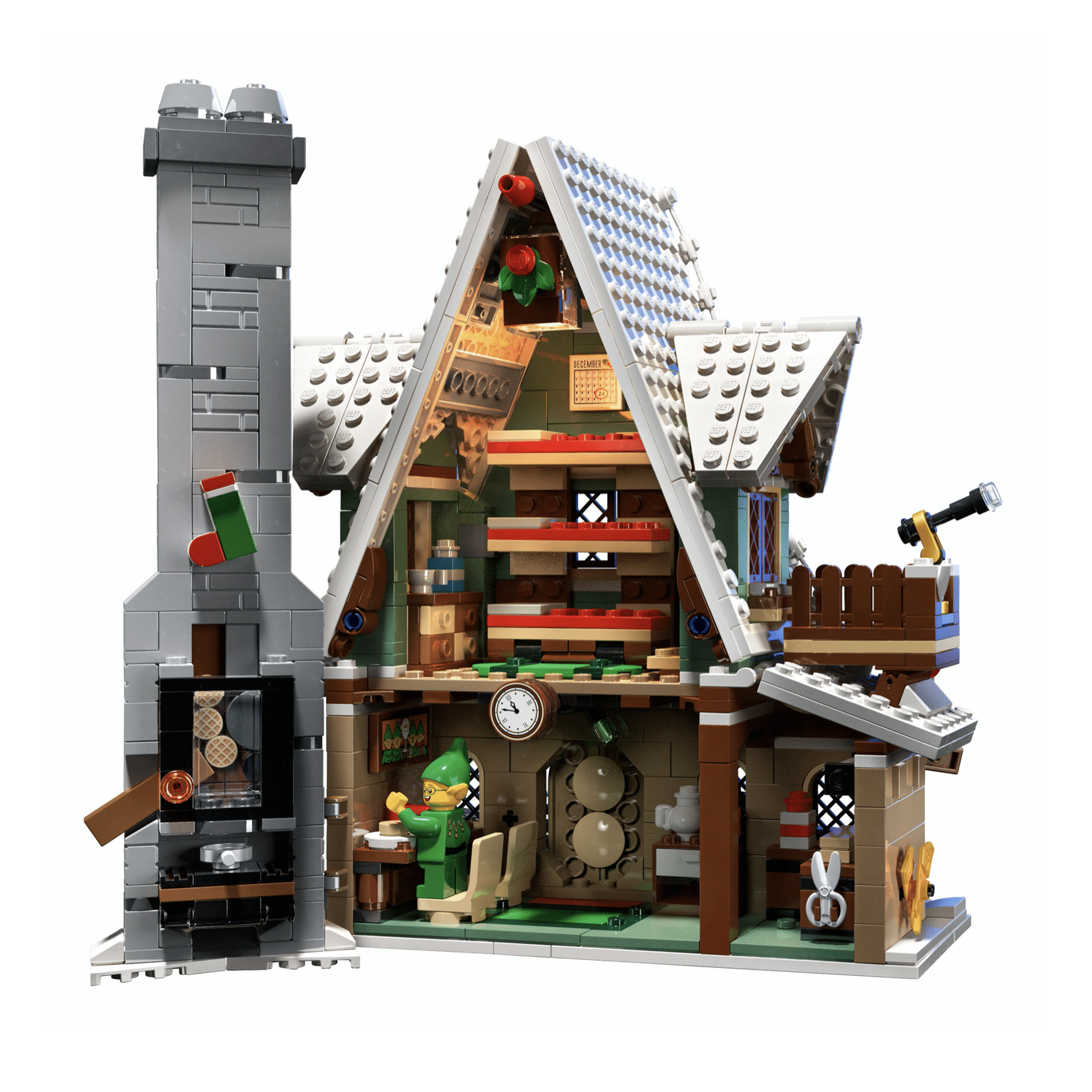Lego Elf Club House 10275. An Engaging Building Toy for Adults. 1.197 Pieces