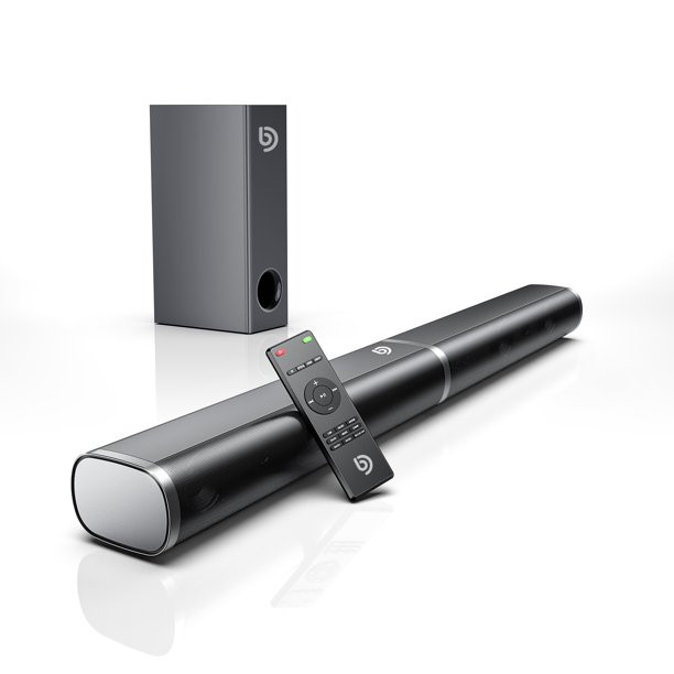 Bomaker 190W SoundBars for TV with Subwoofer. 125dB