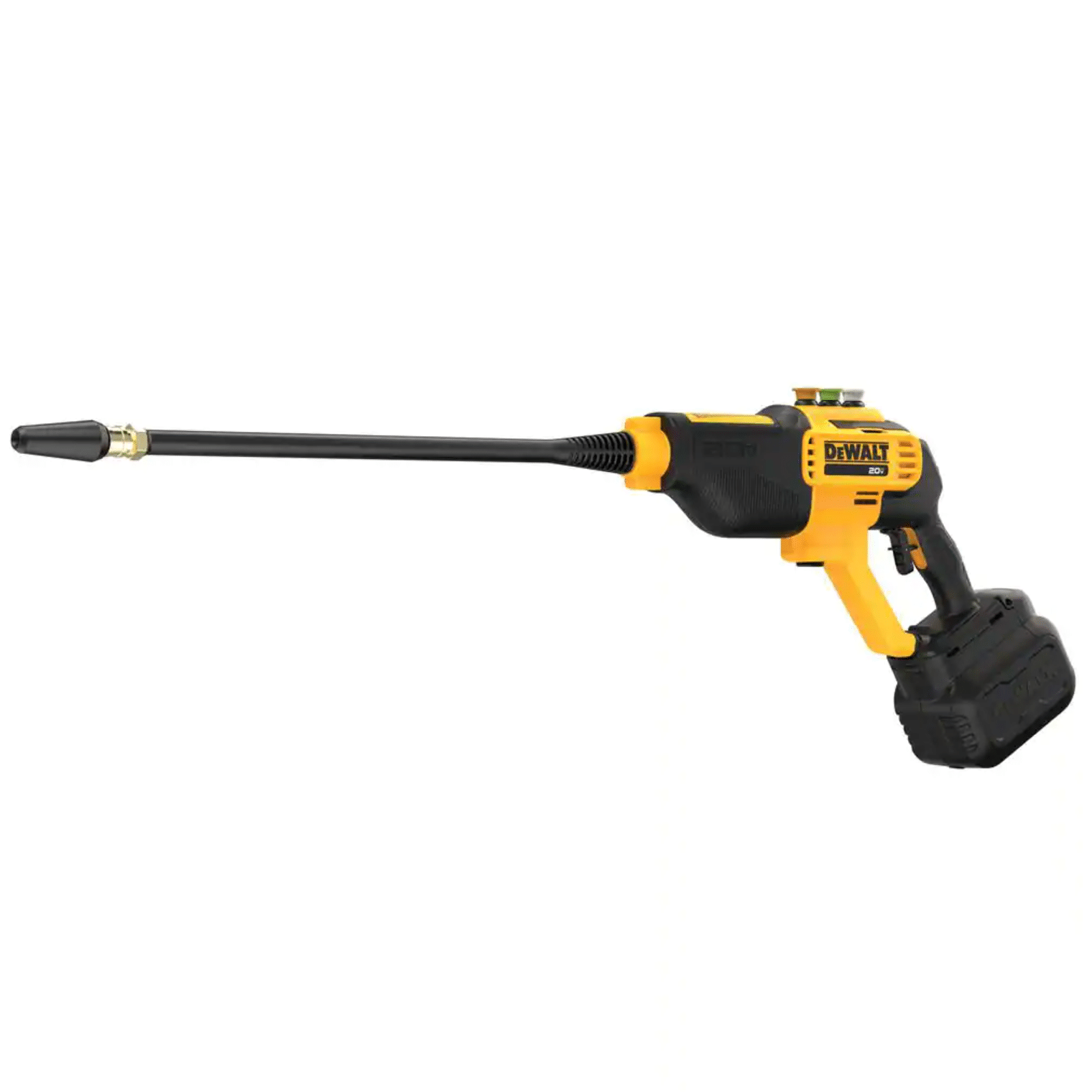 Dewalt 20V 550PSI. 1.0 GPM Cold Water Cordless Electric Power Cleaner with 4 Nozzles. Tool-Only (DCPW550B)