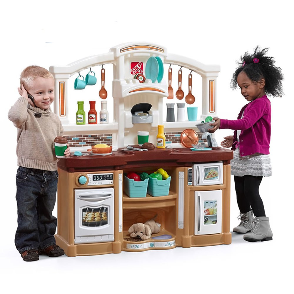 Step2 Fun With Friends Kitchen Tan Kitchen Play Set. Tan