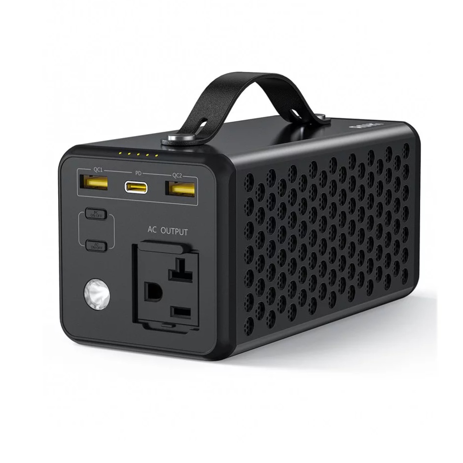 AOHI 96Wh Portable Power Station. 150W 110V AC Outlet. 26800mAh 3 Port Backup Power Supply with PD 65W Quick Charge