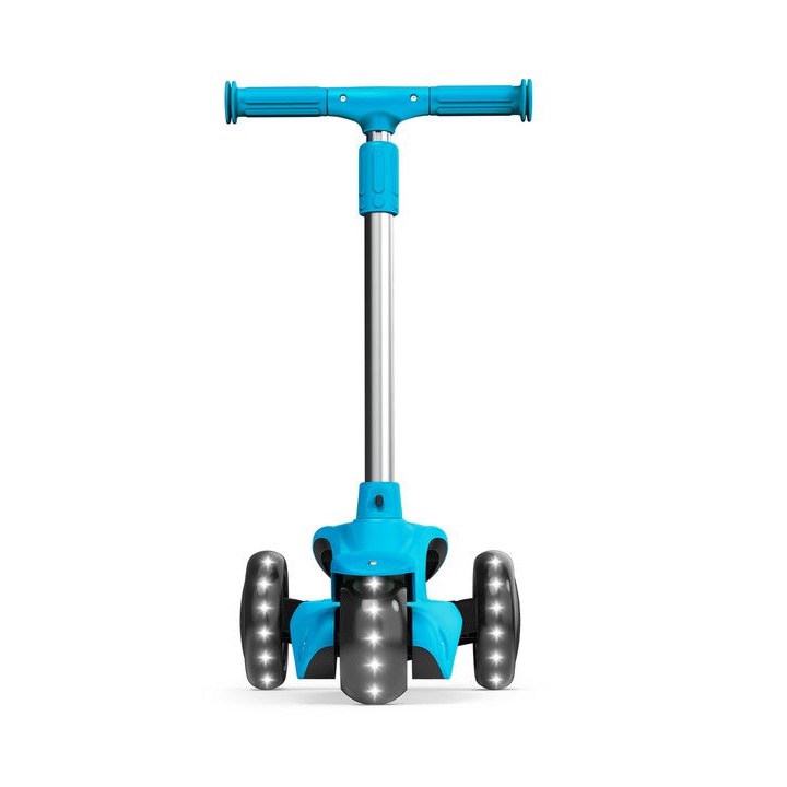 Jetson Lumi Three-Wheel Light Up Kick Scooter. Blue