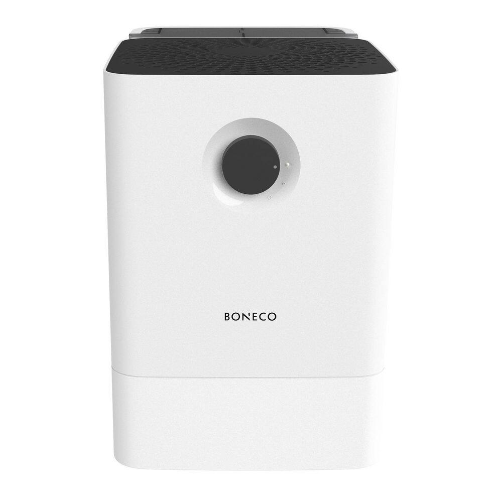 Boneco 2 in 1 Whisper Quiet Console Humidifier Air Washer With Auto Shut Off. White