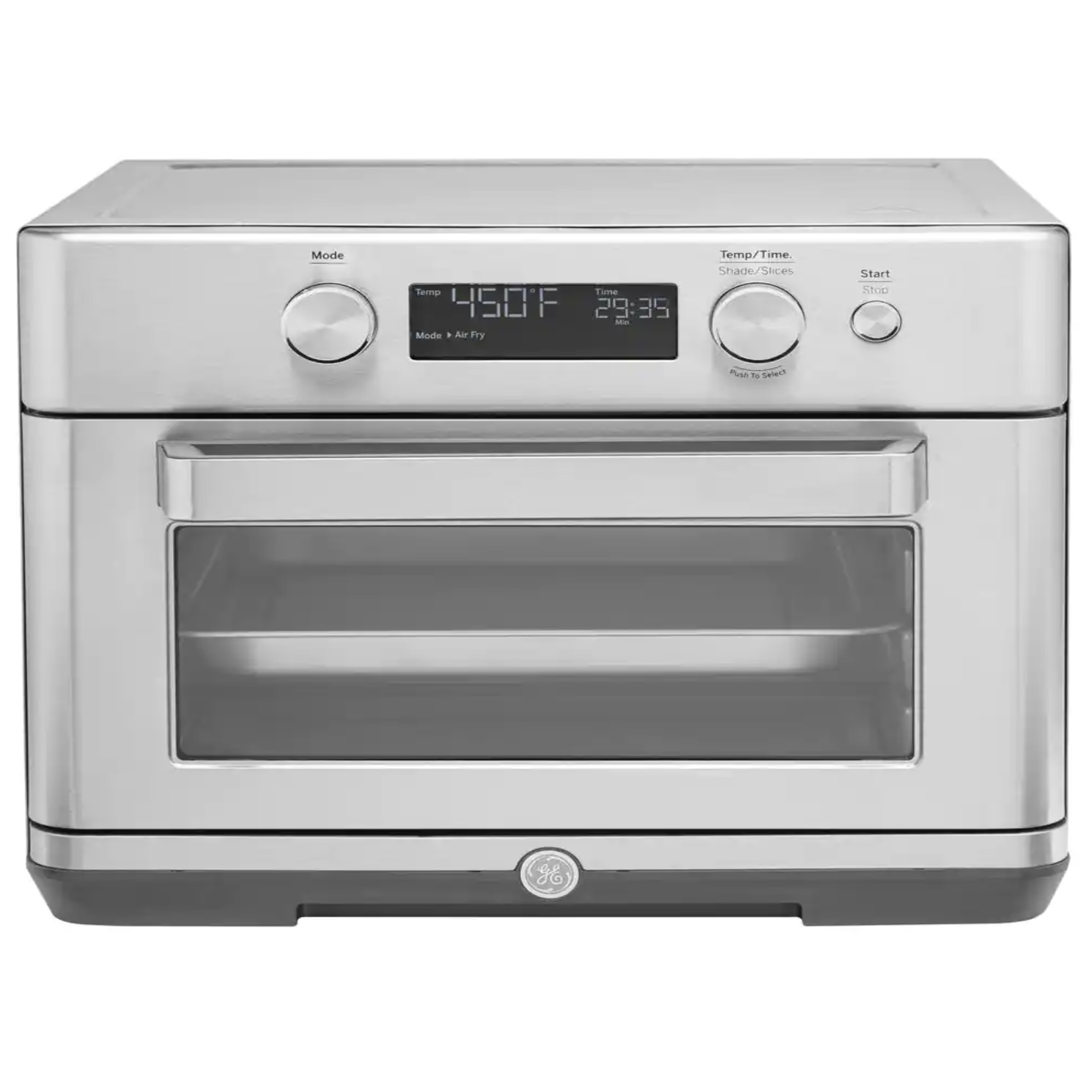 GE Appliances Stainless Steel Digital Air Fryer Toaster Oven with 8 Cooking Modes (G9OAAASSPSS)