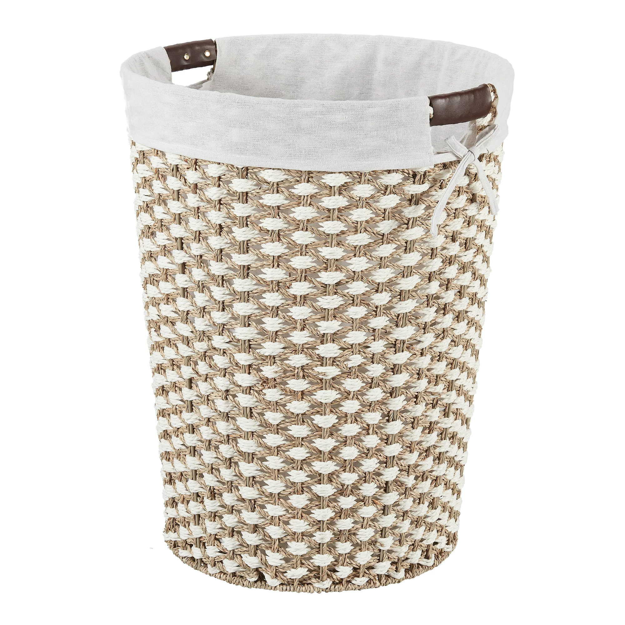 Better Homes & Gardens Braided Seagrass Laundry Hamper
