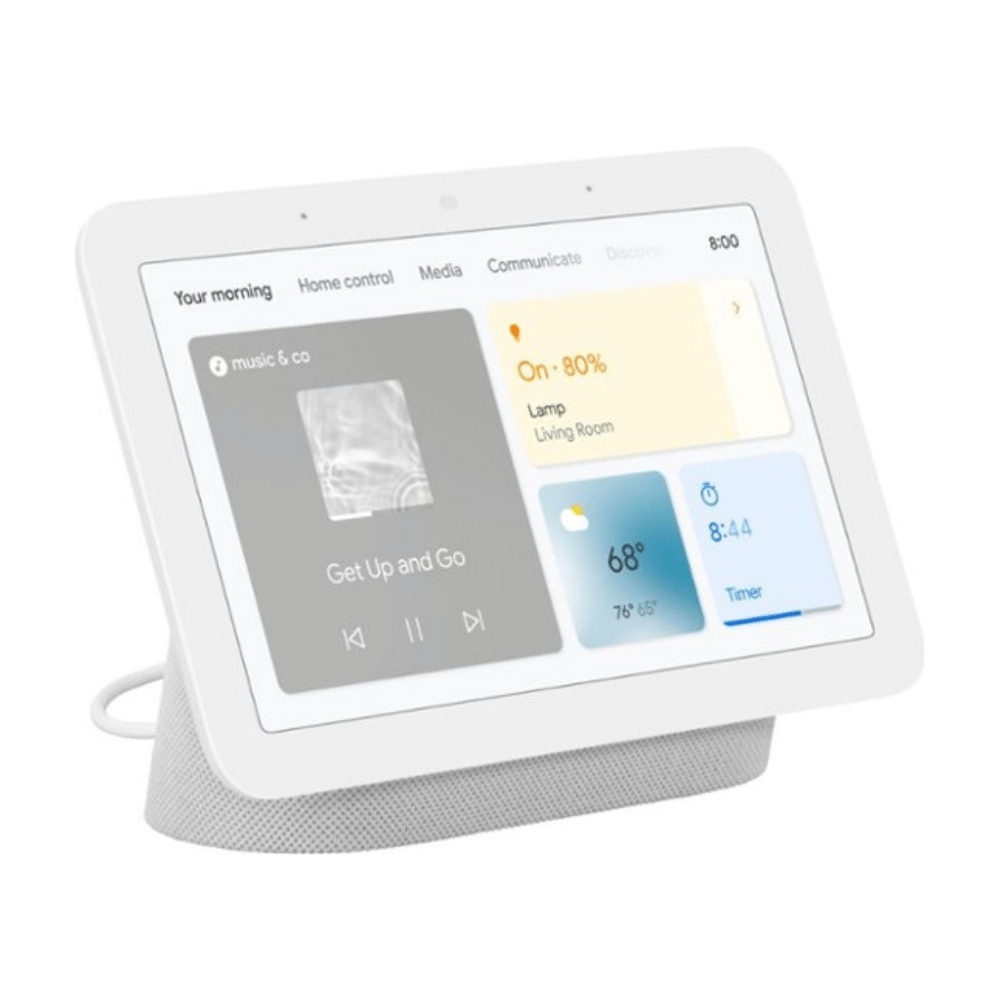 Google Nest Hub 2nd Gen. Smart Home Display with Google Assistant. Chalk