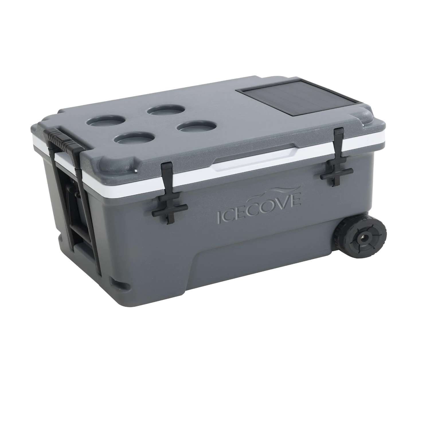 IceCove 60 Qt. Solar Cooler - Castlerock Grey