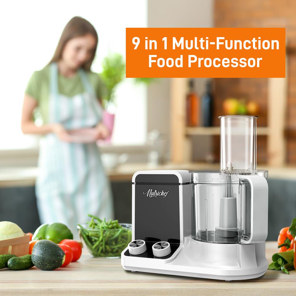 NutriChef NCFP8 Multifunction Food Processor