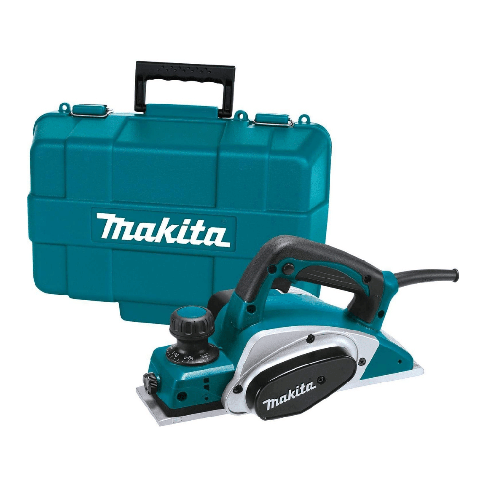 Makita KP0800K 3-1/4 Inch Planer. With Tool Case. Blue