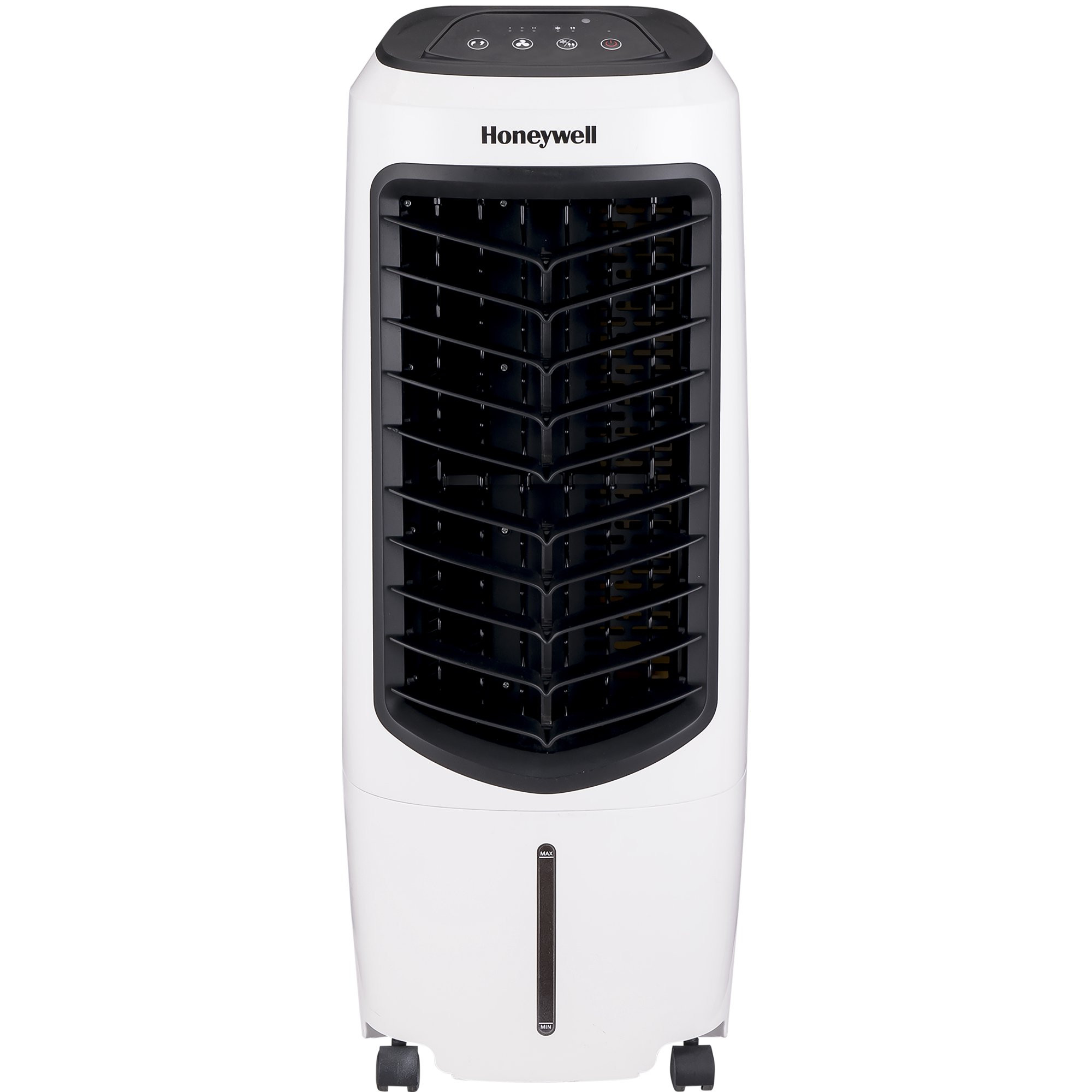 Honeywell TC10PEU 29.6″ Portable Evaporative Cooler with Fan. Humidifier & Remote. White