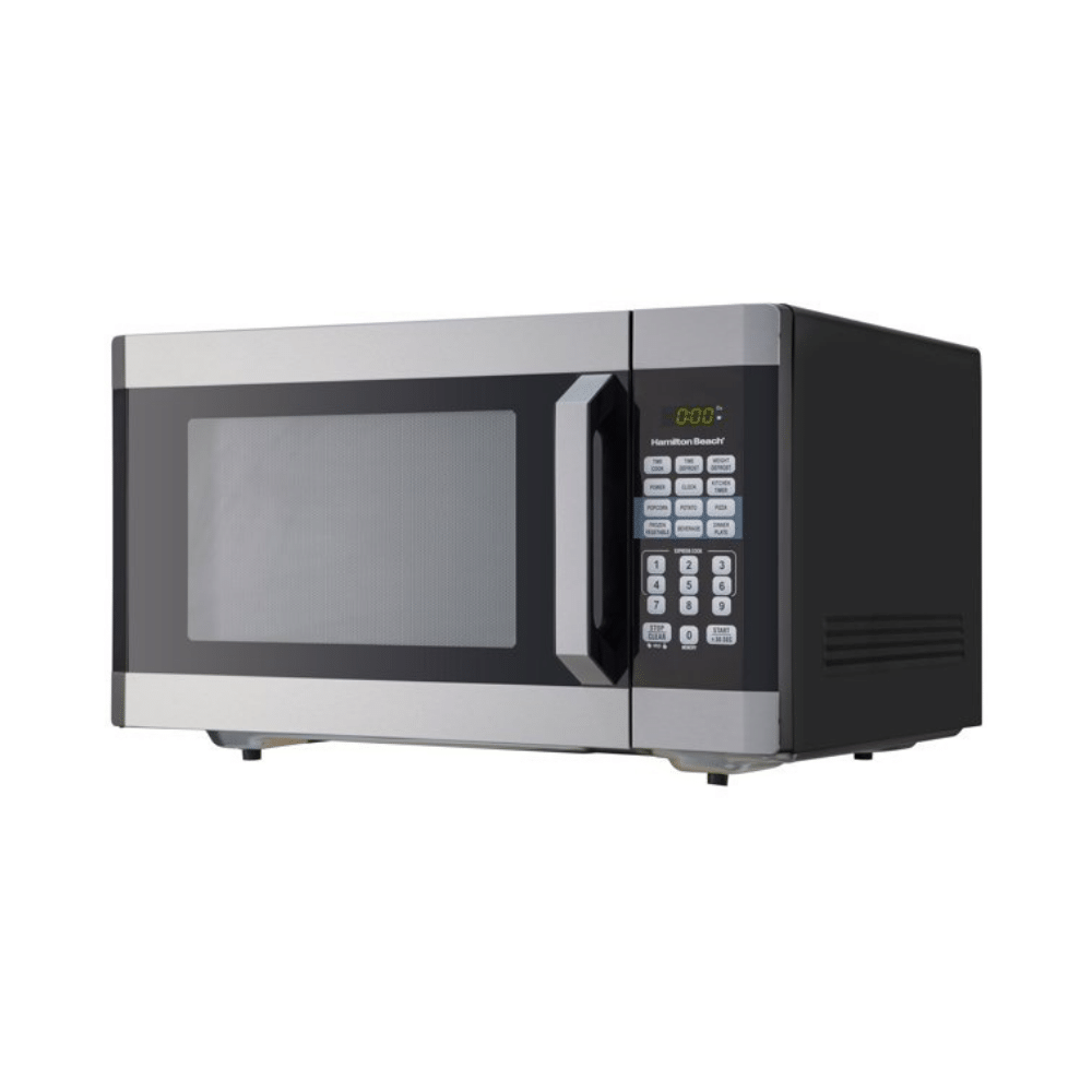 Hamilton Beach 1.6 Cu. Ft. Digital Microwave Oven. Stainless Steel