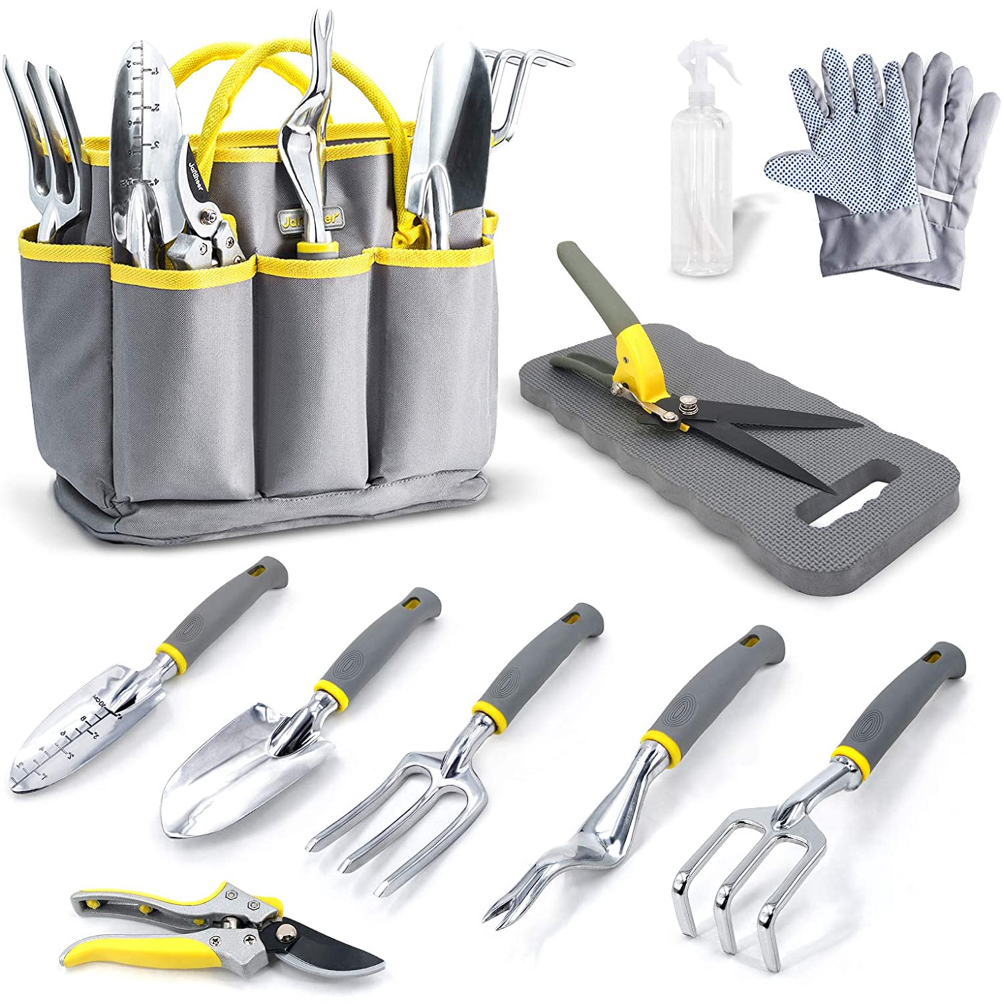 Jardineer 11PCS Gardening Tools Set. Garden Tool Kit