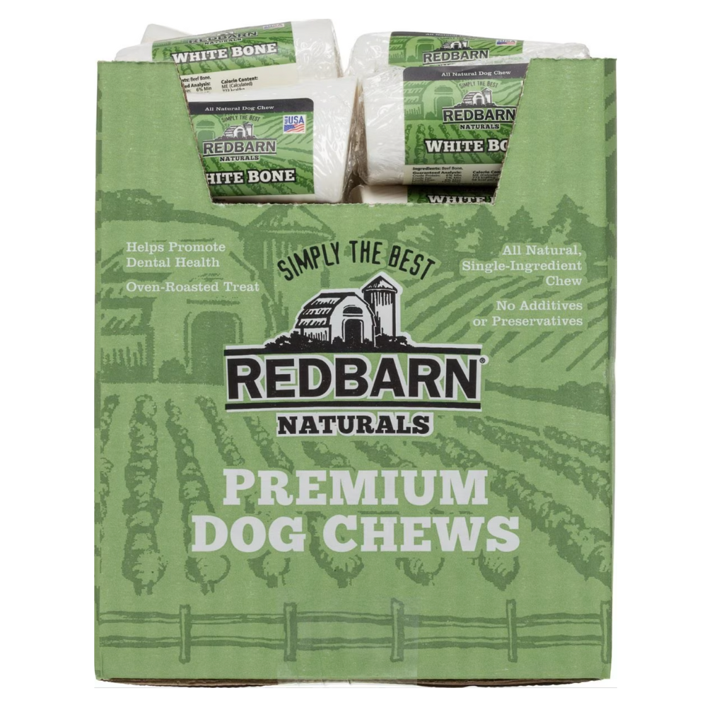 Redbarn Naturals Small White Bones Dog Treats. 30 count