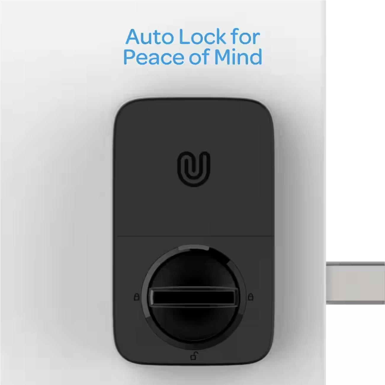 Ultraloq U-Bolt Pro with Wi-Fi Bridge Deadbolt Smart Lock with Passage Handle