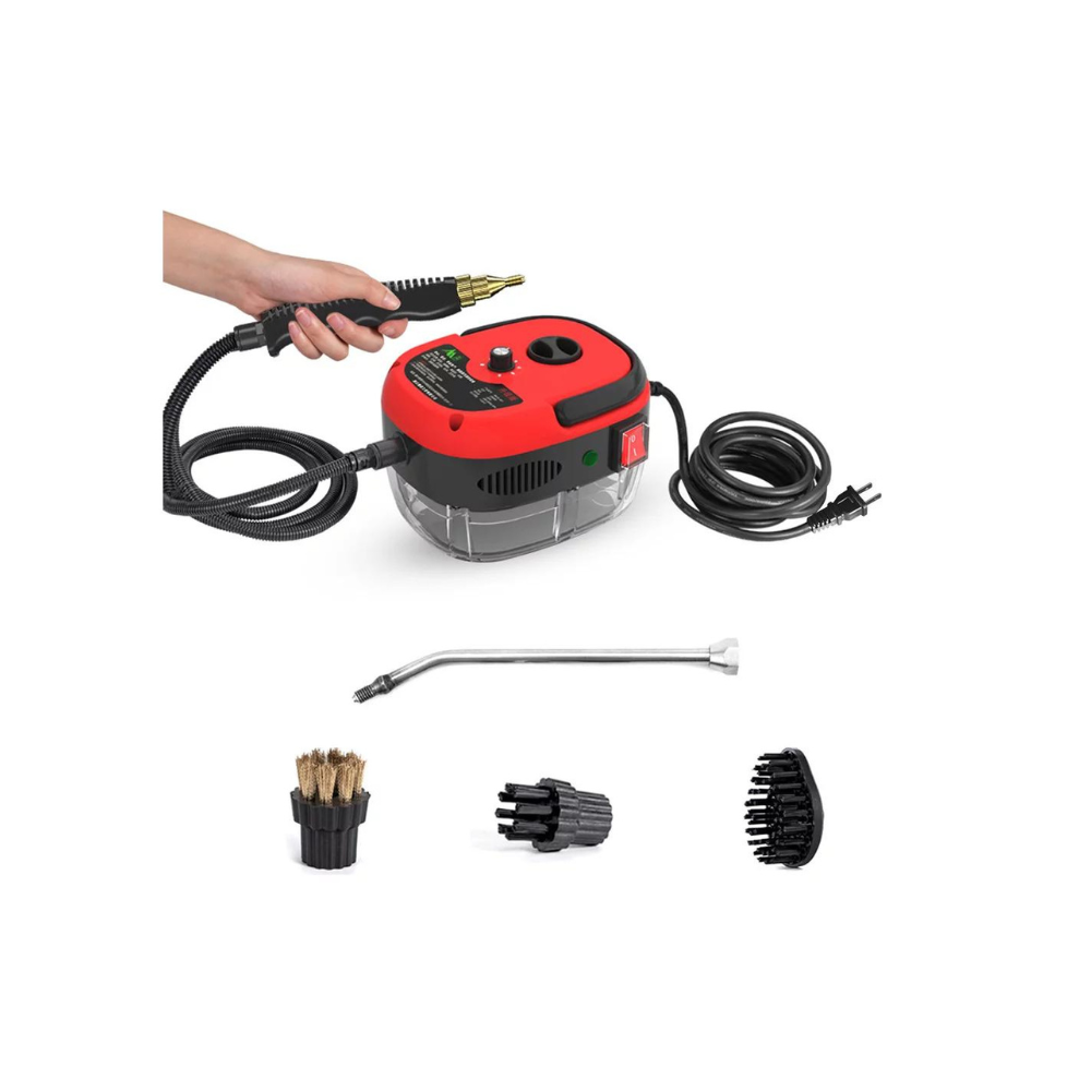 Romacci 2500W Portable Handheld Steam Cleaner High Temperature Pressurized Steam Cleaning Machine with Brush Heads