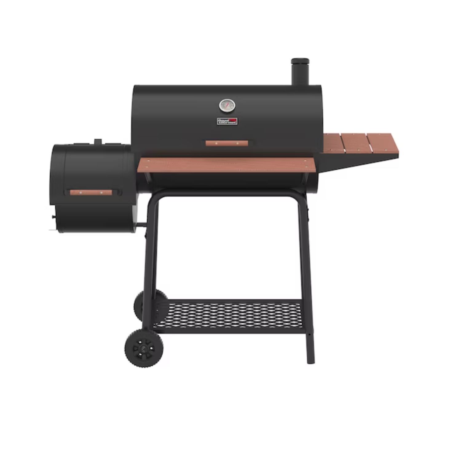 Royal Gourmet CC1830W Charcoal Grill With Offset Smoker. 811 Square Inches. Black