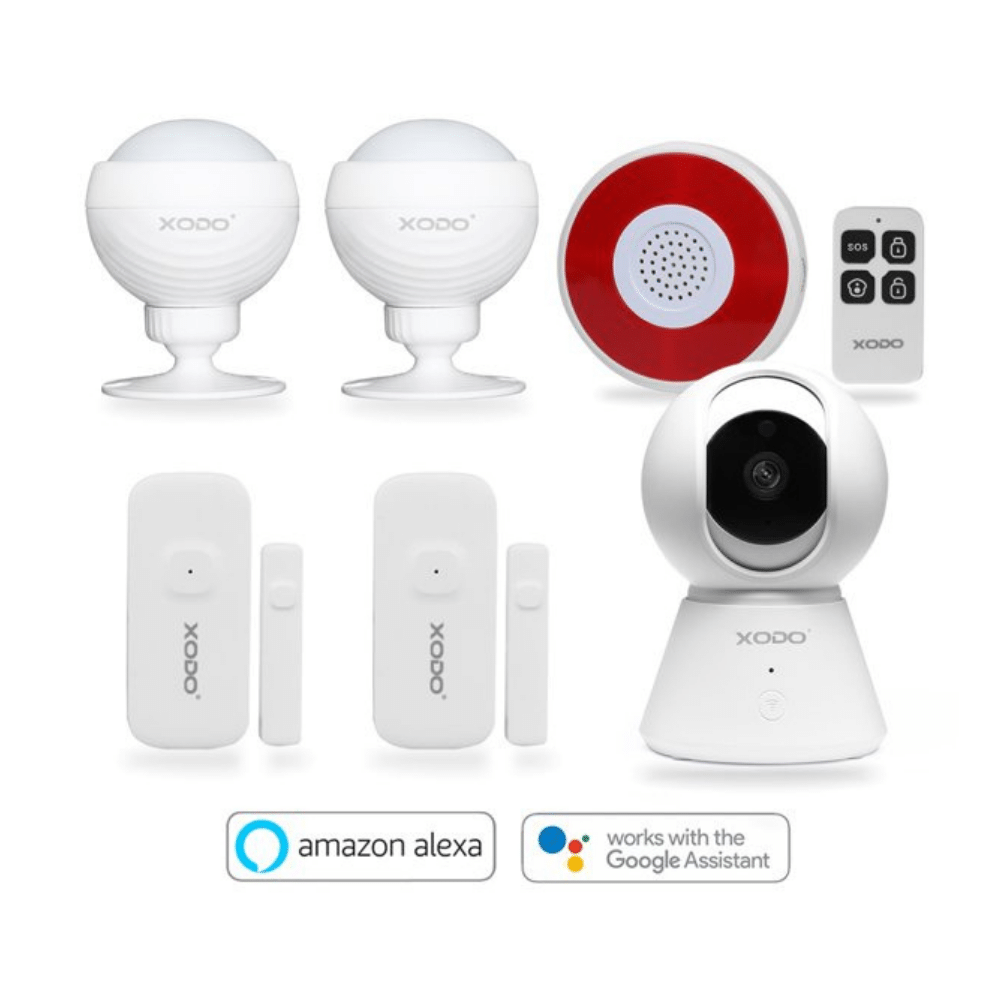 Xodo Smart Home System 1080p Camera Kit. Wifi. Motion Sensor. Night Vision