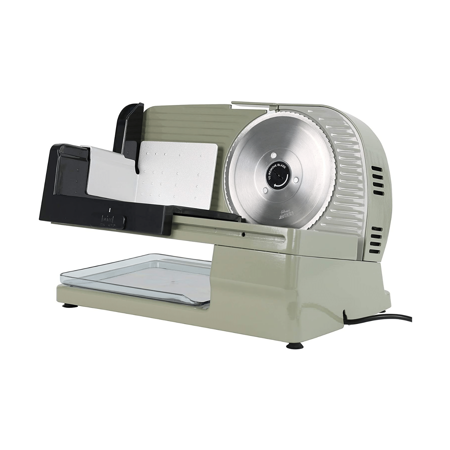 Chef-sChoice Electric Meat Slicer Features Precision Thickness Control & Tilted Food Carriage