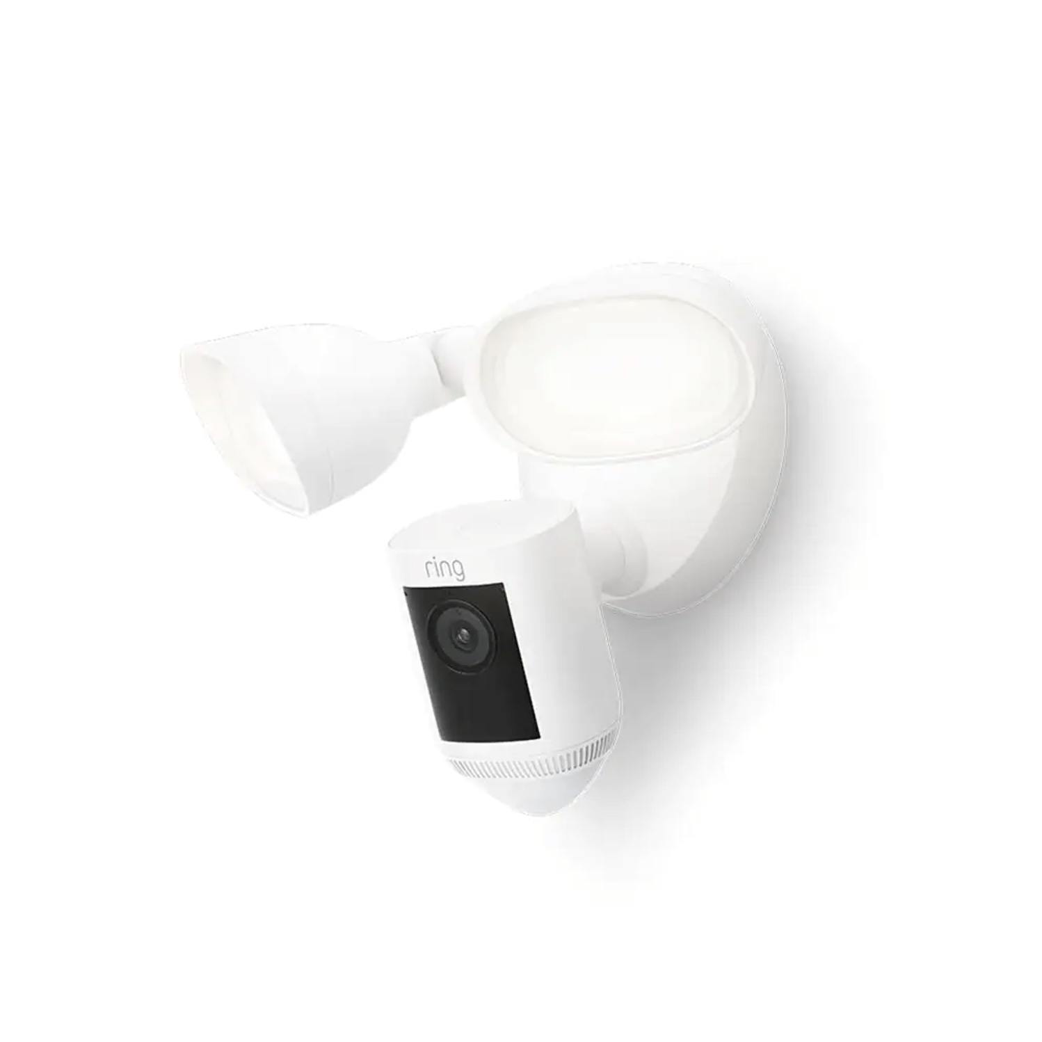 Ring B08FCWRXQR Floodlight Cam Wired Pro. White