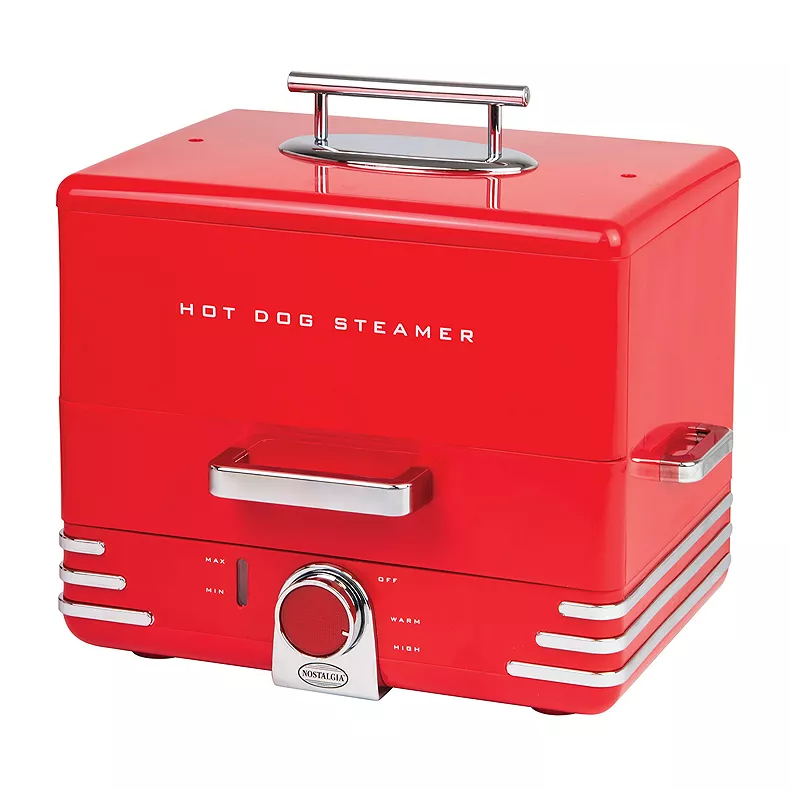 Nostalgia Electrics Diner Style Hot Dog Steamer