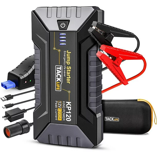 Tacklife KP120 1200A Peak Car Jump Starter