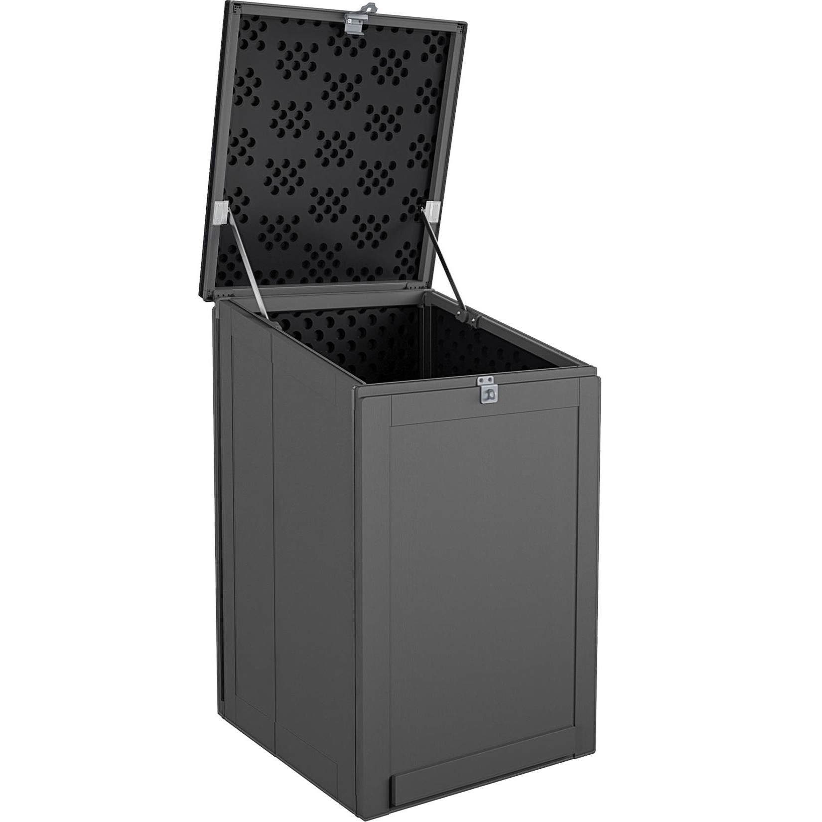 Cosco 6.3 Cu. Ft. BoxGuard Delivery and Storage Box. Black Gray