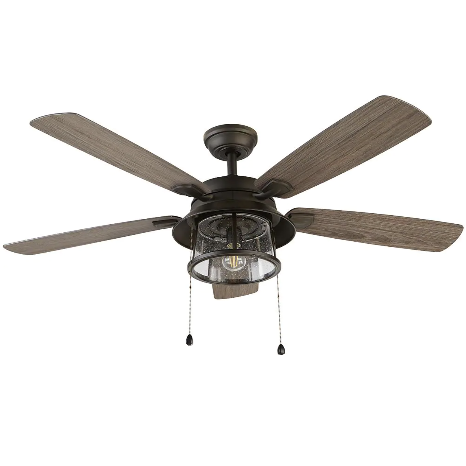 Home Decorators Collection Shanahan 52 in. Indoor/Outdoor LED Bronze Ceiling Fan