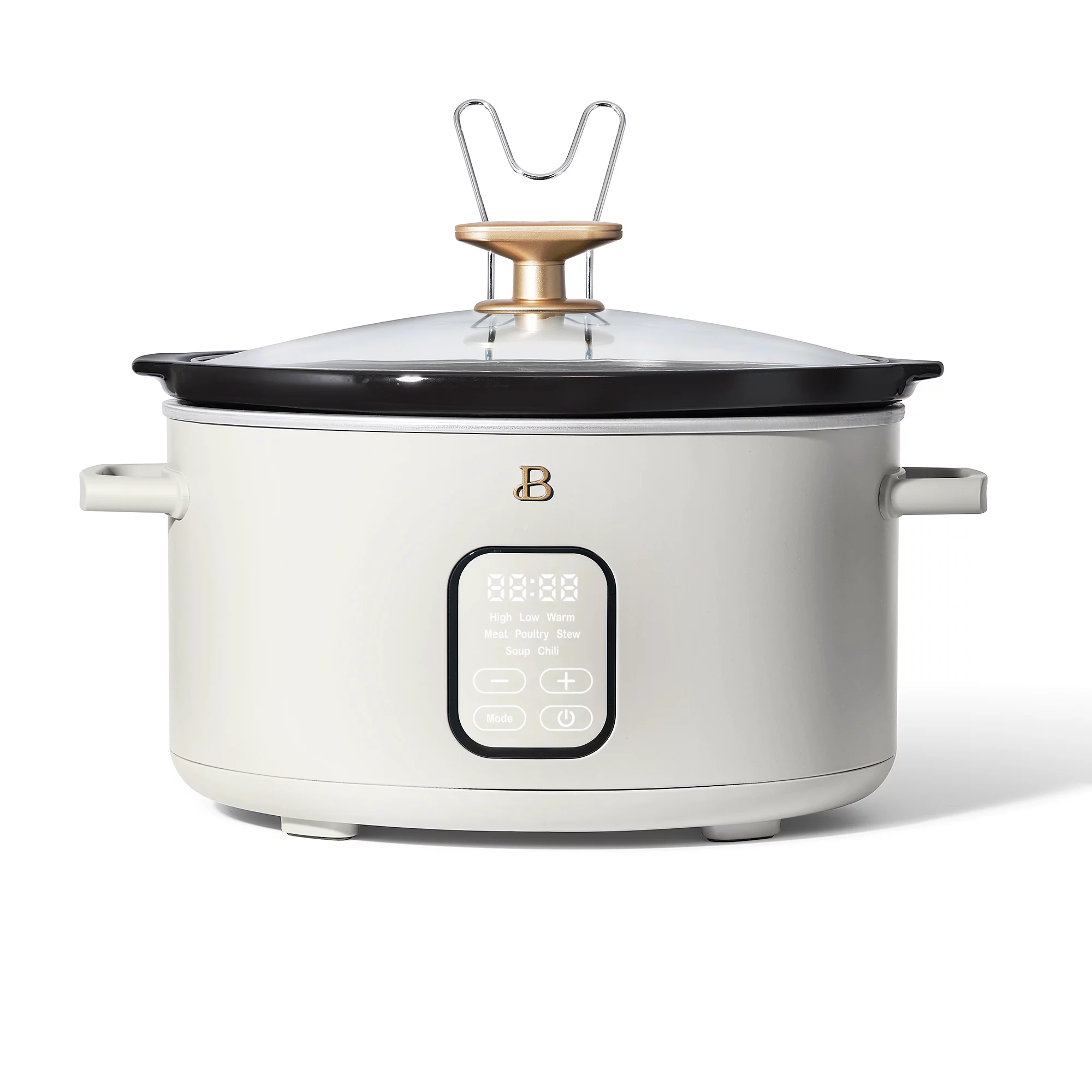 Beautiful 6QT Programmable Slow Cooker. White Icing by Drew Barrymore
