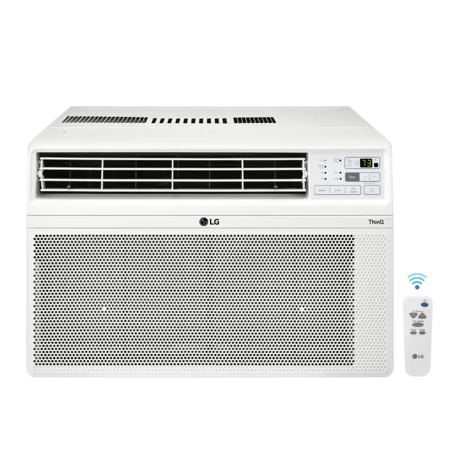 LG 8.000 BTU Window Smart Air Conditioner. 350 Sq. Ft. with ENERGY STAR and Remote. Wi-Fi Enabled (LW8022ERSM)