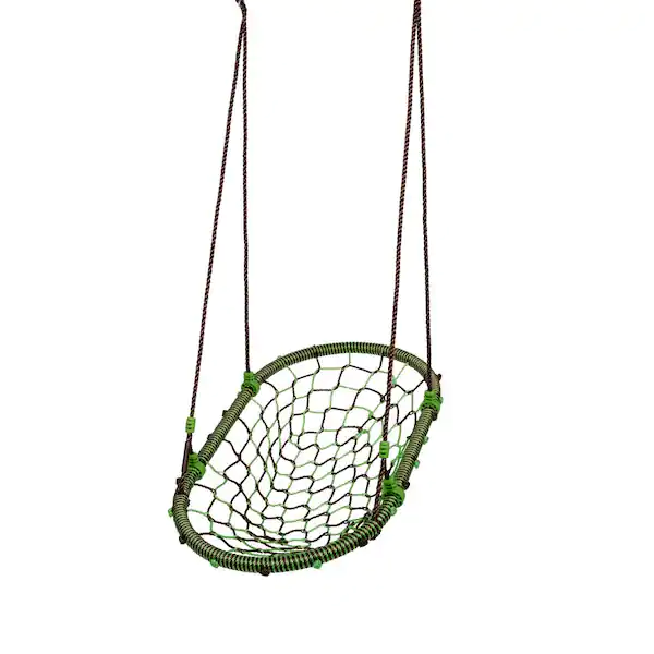 Swurfer Woval Green Adjustable Reclining Indoor and Outdoor Rocking Swing Holds 400 lbs
