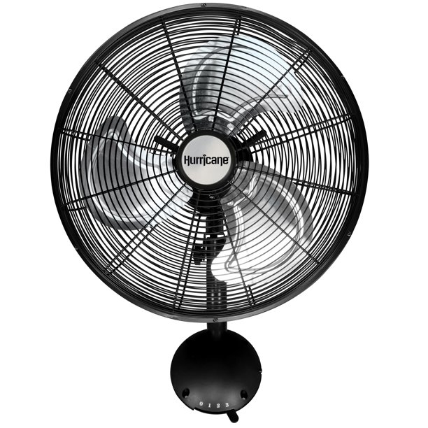 Hurricane Fans Hurricane Pro High Velocity Oscillating Metal Wall Mount Fan 16-inch