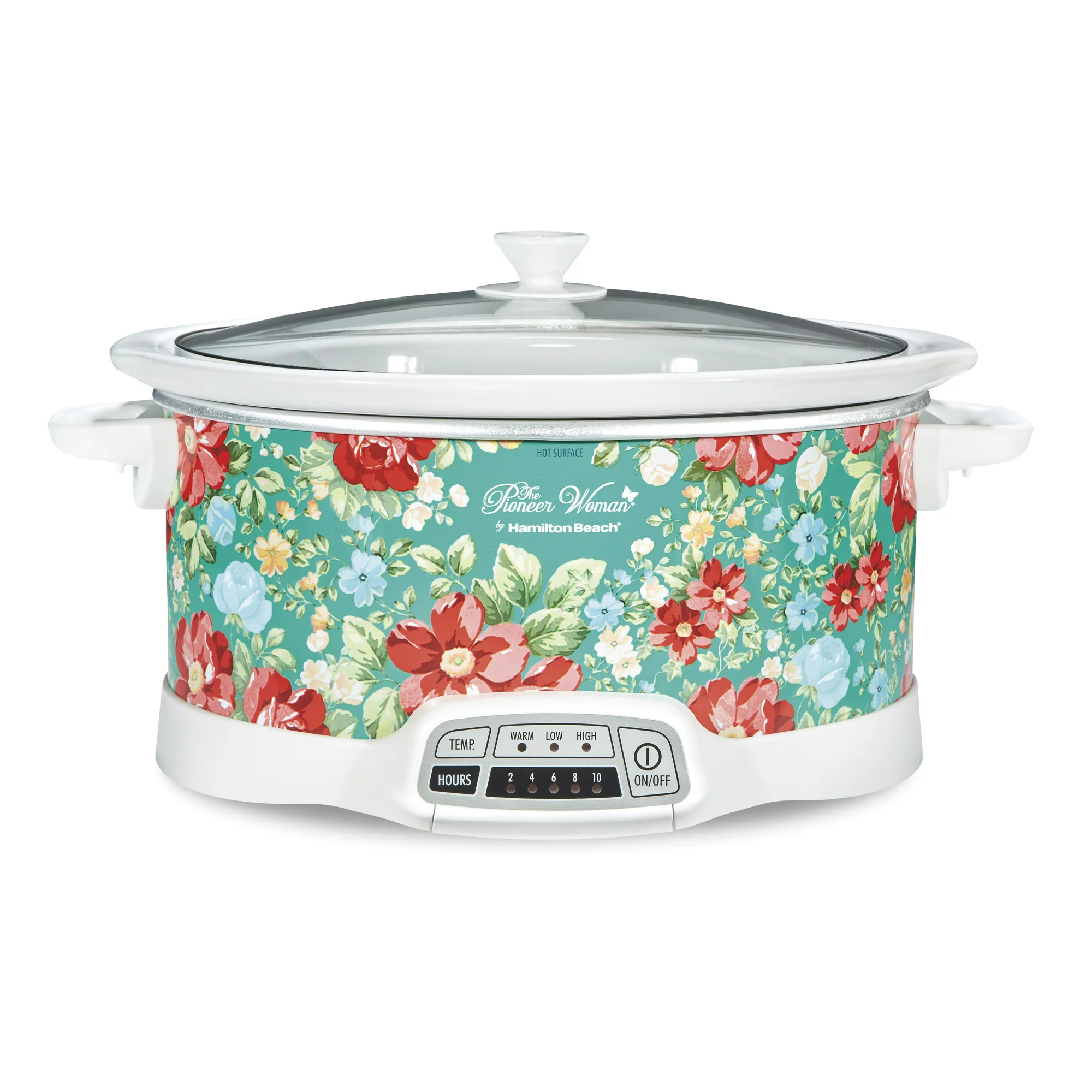 The Pioneer Woman Vintage Floral 7-Quart Programmable Slow Cooker