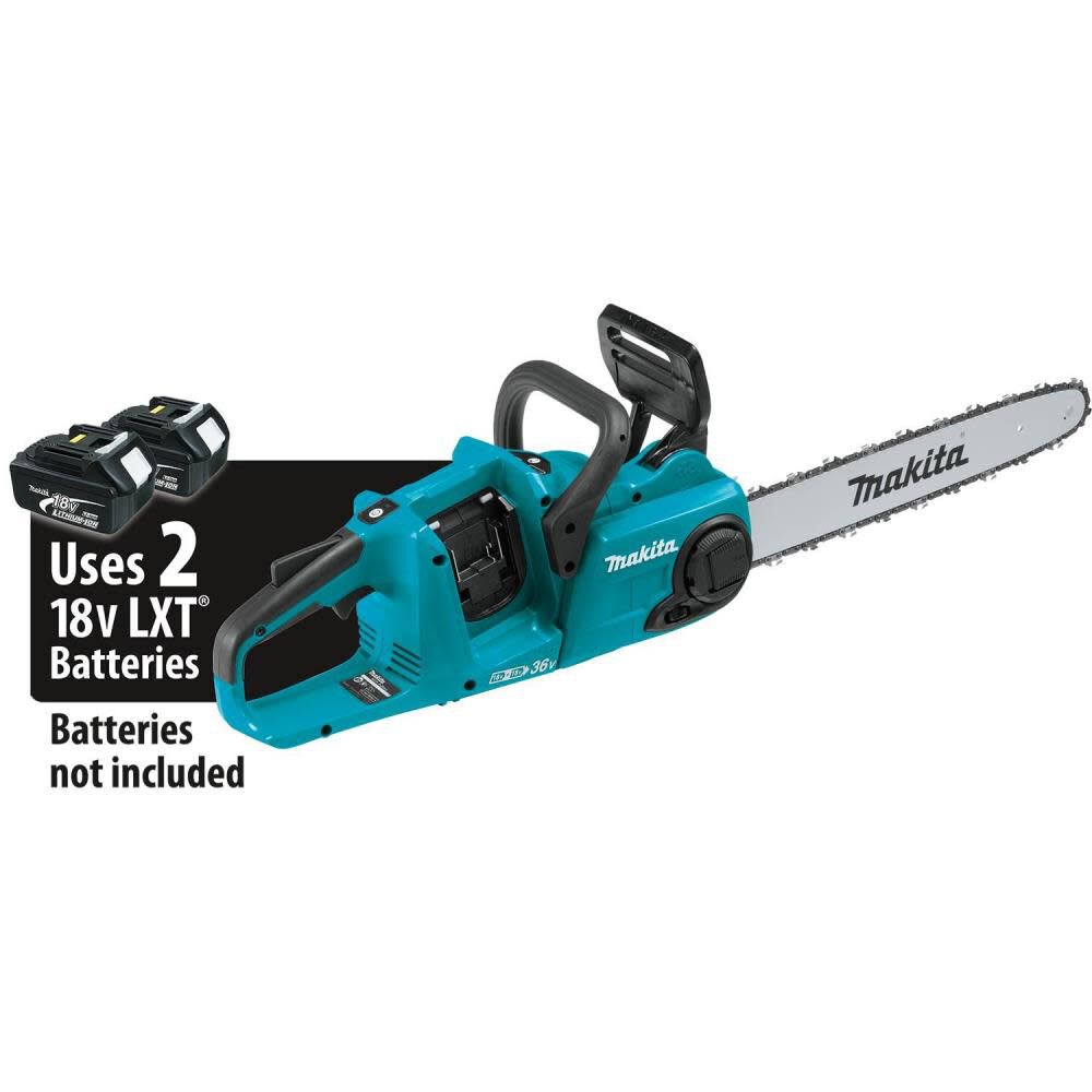 Makita 18V X2 (36V) LXT® Lithium-Ion Brushless Cordless 16″ Chain Saw. Tool Only