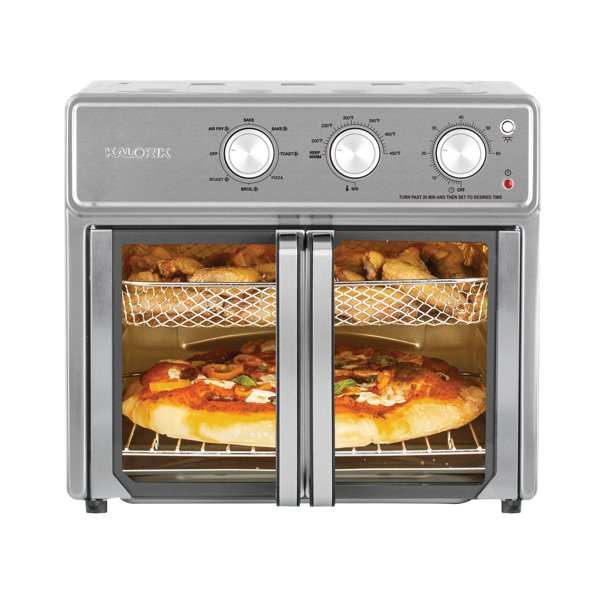 Kalorik MAXX 26 Quart Air Fryer Oven. Stainless Steel